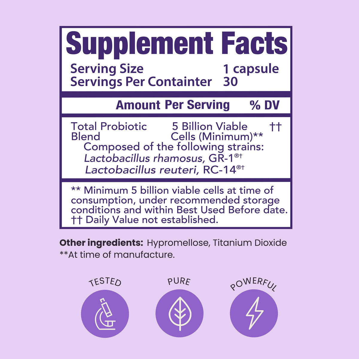 HPD Rx Pro-Fem #1 Vaginal Health Probiotic | Vaginal Probiotics | Clinically Proven to Promote Yeast & PH