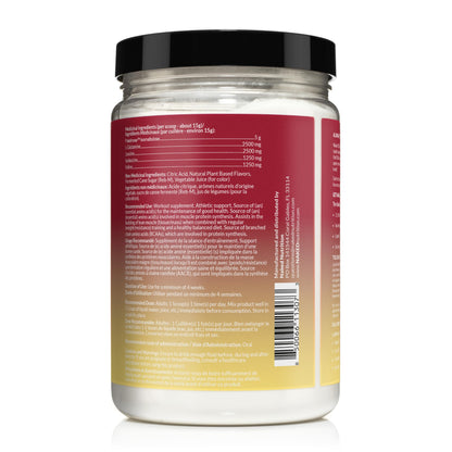 NAKED BCAAs Amino Acids Powder, Only 1 Ingredient, Pure 2:1:1 Formula, Vegan Unflavored Branched Chain Amino Acids, Instantized All Natural BCAA Supplement - 500 Grams, 100 Servings