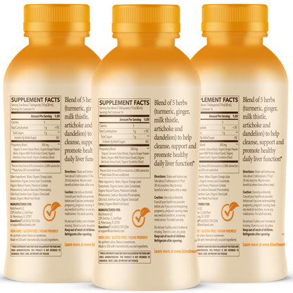 Cleanse Liver Support Supplement | Citrus Flavor | 16oz Bottle, 16 Servings