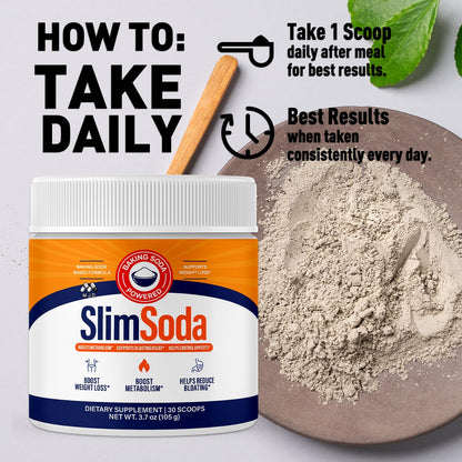 Slim Soda Powder, SlimSoda Weight and Wellness Support 1-Pack, 30 Servings