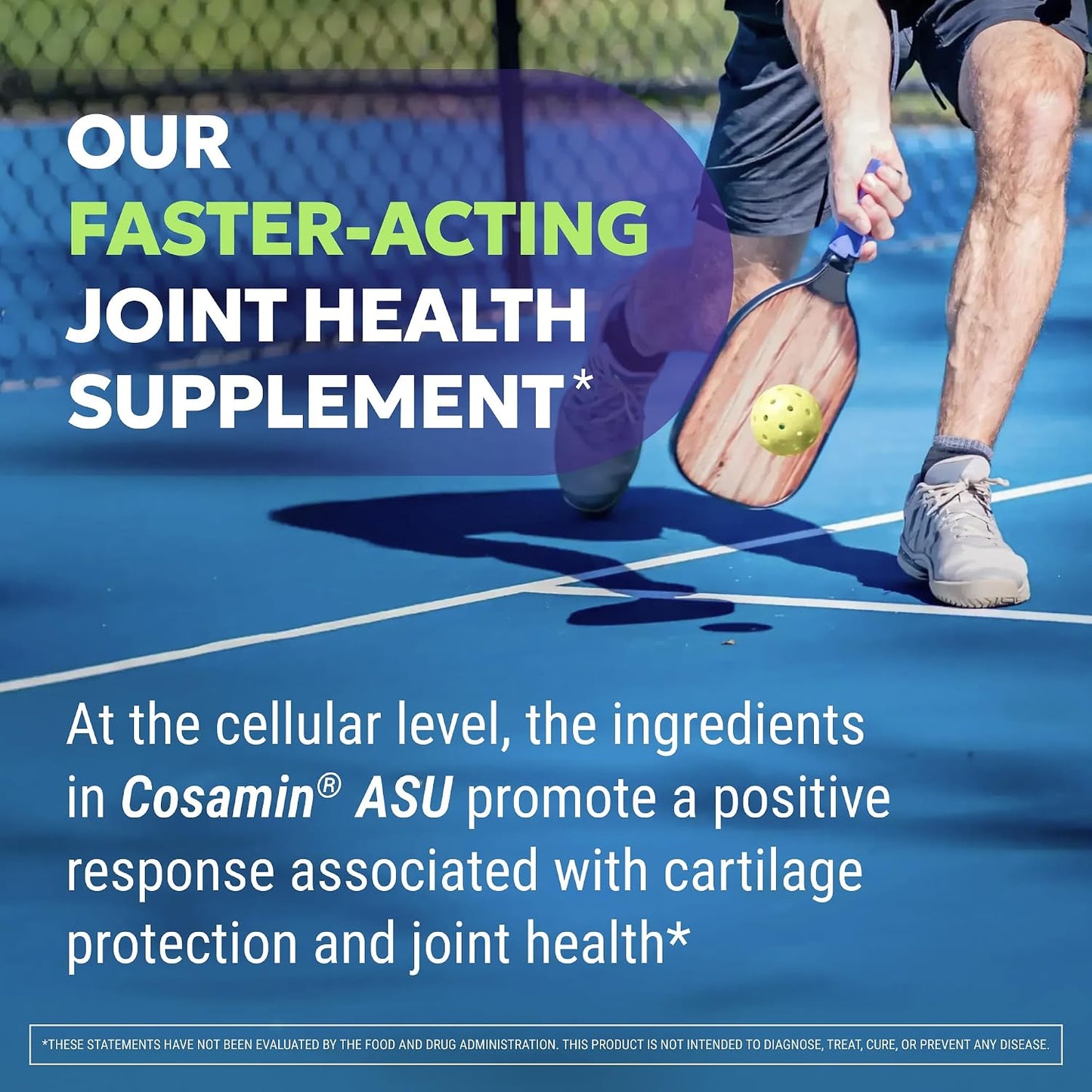 Nutramax Cosamin ASU Faster-Acting Joint Health Supplement, 230 Capsules | Faster-Acting Formula with Glucosamine, Chondroitin, ASU, and Boswellia for Joint Support, Third Party Tested