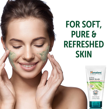 Himalaya Gentle Exfoliating Apricot Face Scrub for Deep Cleansing, 150 ml