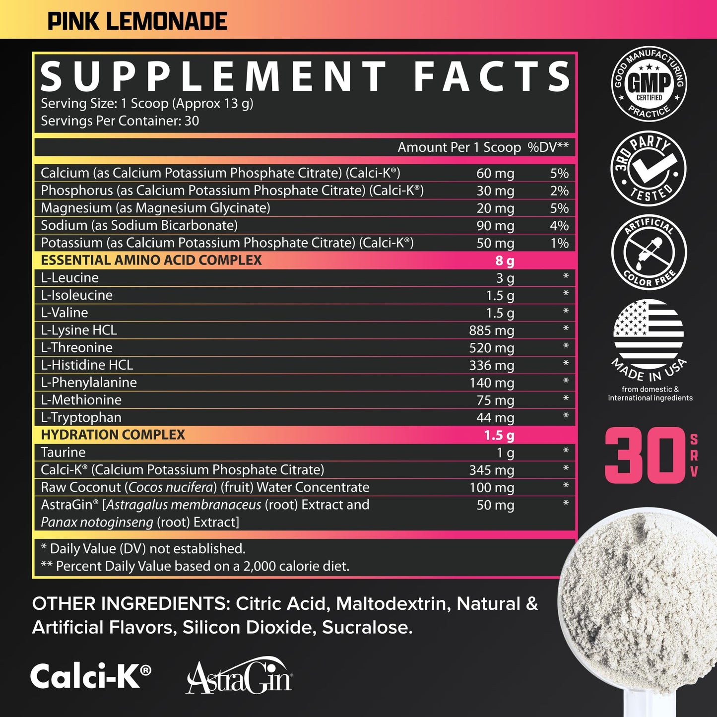 Nutrex Research EAA Hydration | EAAs + BCAA Powder | Muscle Recovery, Strength, Muscle Building, Endurance | 8G Essential Amino Acids + Electrolytes | Strawberry Watermelon 30 Serving