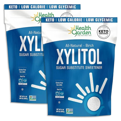 Health Garden Birch Xylitol Sweetener - Xylitol Sugar Substitute - 15 oz