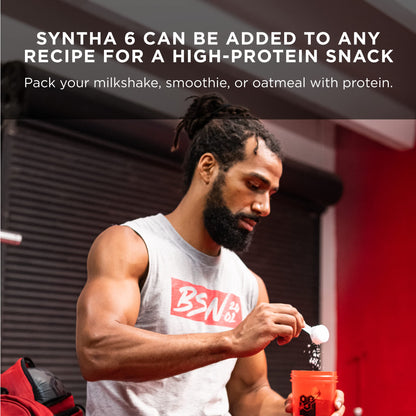 BSN SYNTHA-6 Edge Protein Powder, Chocolate Protein Powder with Hydrolyzed Whey