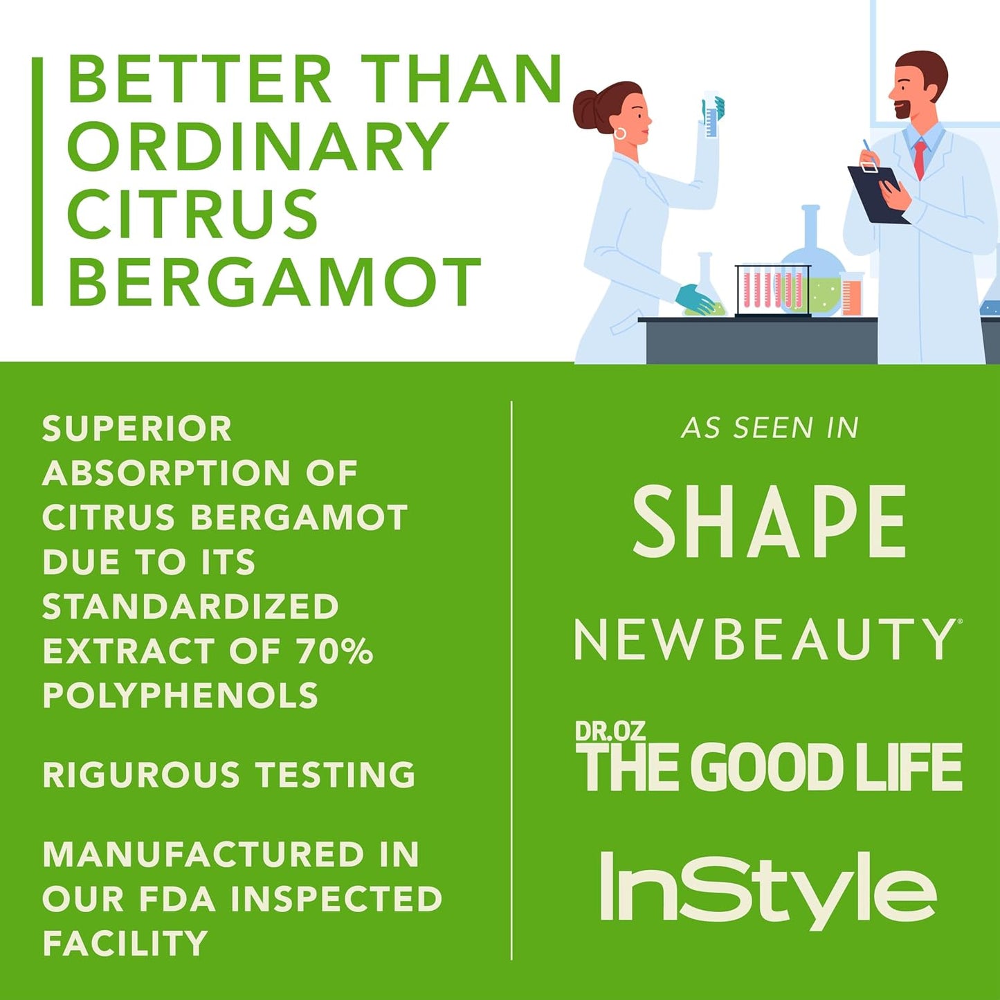 Citrus Bergamot Supplement 1200mg Highly Concentrated to 70% Polyphenols - Pure Bergamot Extract for Heart Health, Immunity, Antioxidant - 60 Veggie Capsules, Made in USA