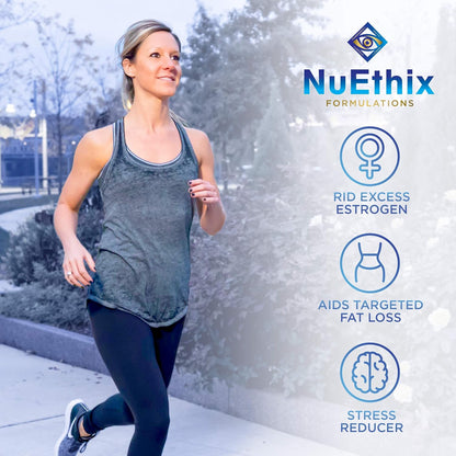 NuEthix Formulations Estro-Cort Anti-Estrogen Nutritional Support Dietary Supplement, 120 Capsules