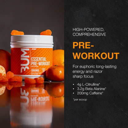 RAW Whey Isolate Protein Powder & Essential Pre-Workout Powder Bundle