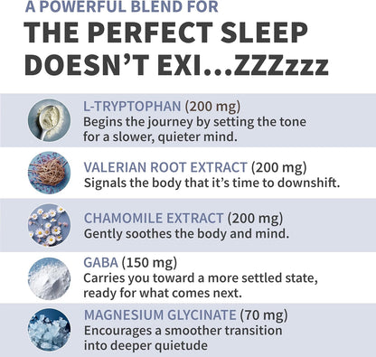 MEDCHOICE 12-in-1 Melatonin-Free Sleep Support Capsules, 90ct