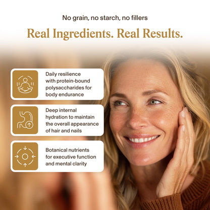 Real Mushrooms Tremella Mushroom Extract 120 ct Blend for Daily Wellness Routine - Vegan, Non-GMO, Organic Supplements Humans Support Supplement
