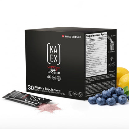 KA EX Creatine EAA+ Booster, 3-in-1 Performance Drink 7 Pack