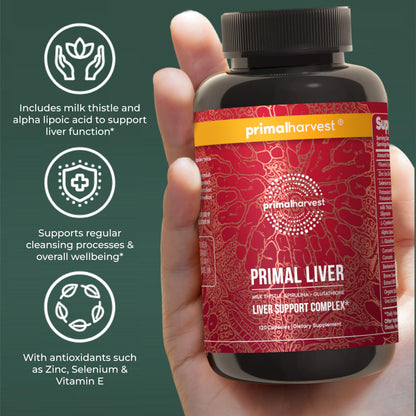 Primal Harvest Liver – Daily Supplement, Gluten & Soy Free