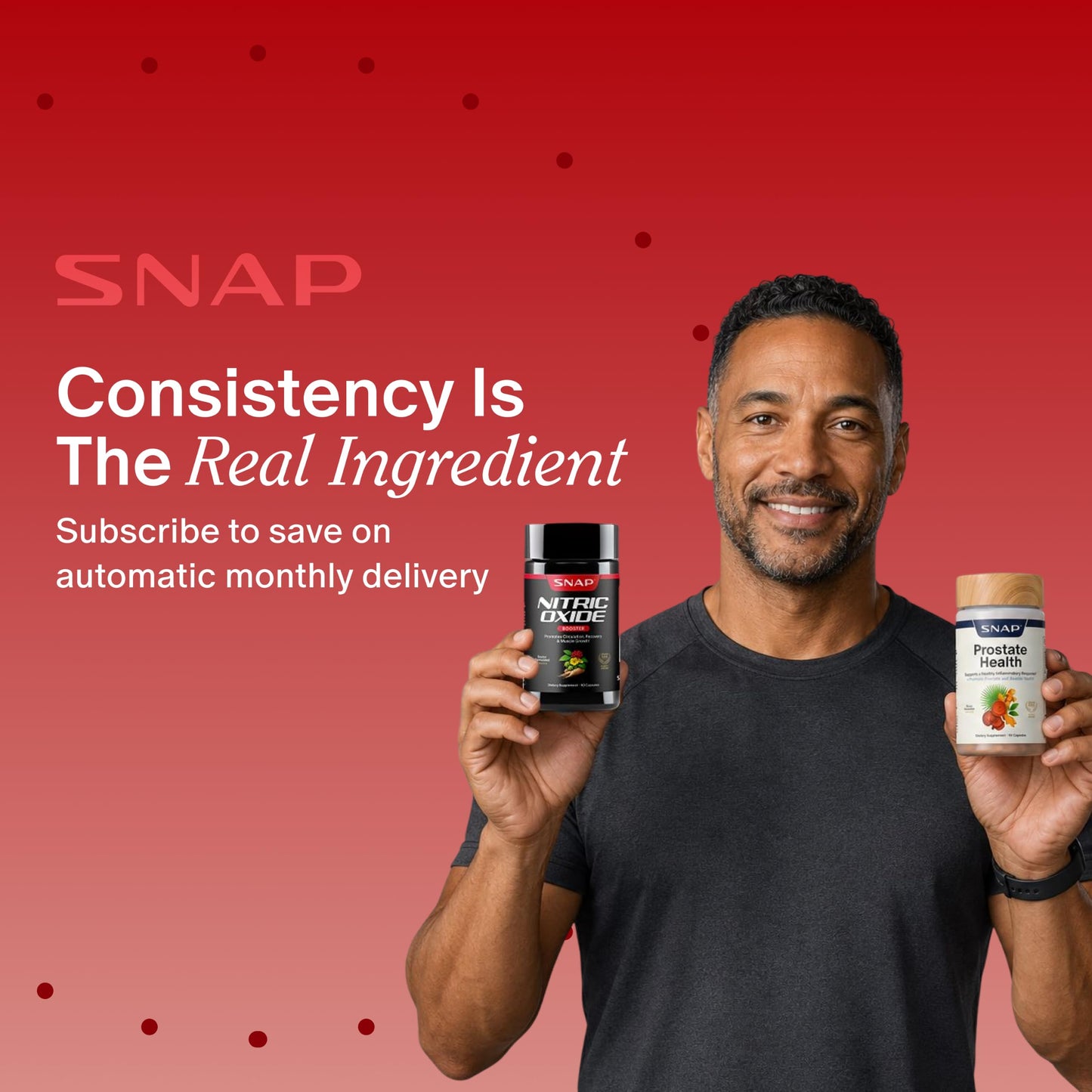 Snap Supplements Prostate Health + Nitric Oxide Booster Bundle, 90+60 Caps | Stinging Nettle, Saw Palmetto for Men, Prostate Support Supplement, Nitric Oxide Supplements for Men, L-Arginine L-Citrulline