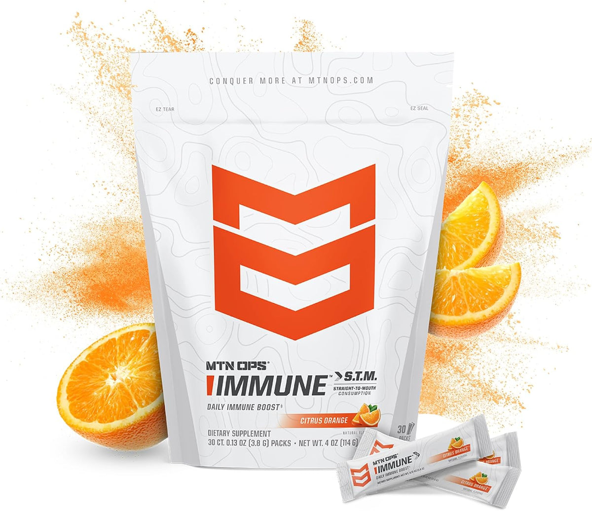 MTN OPS Immune STM On-the-Go Immune Support, Citrus