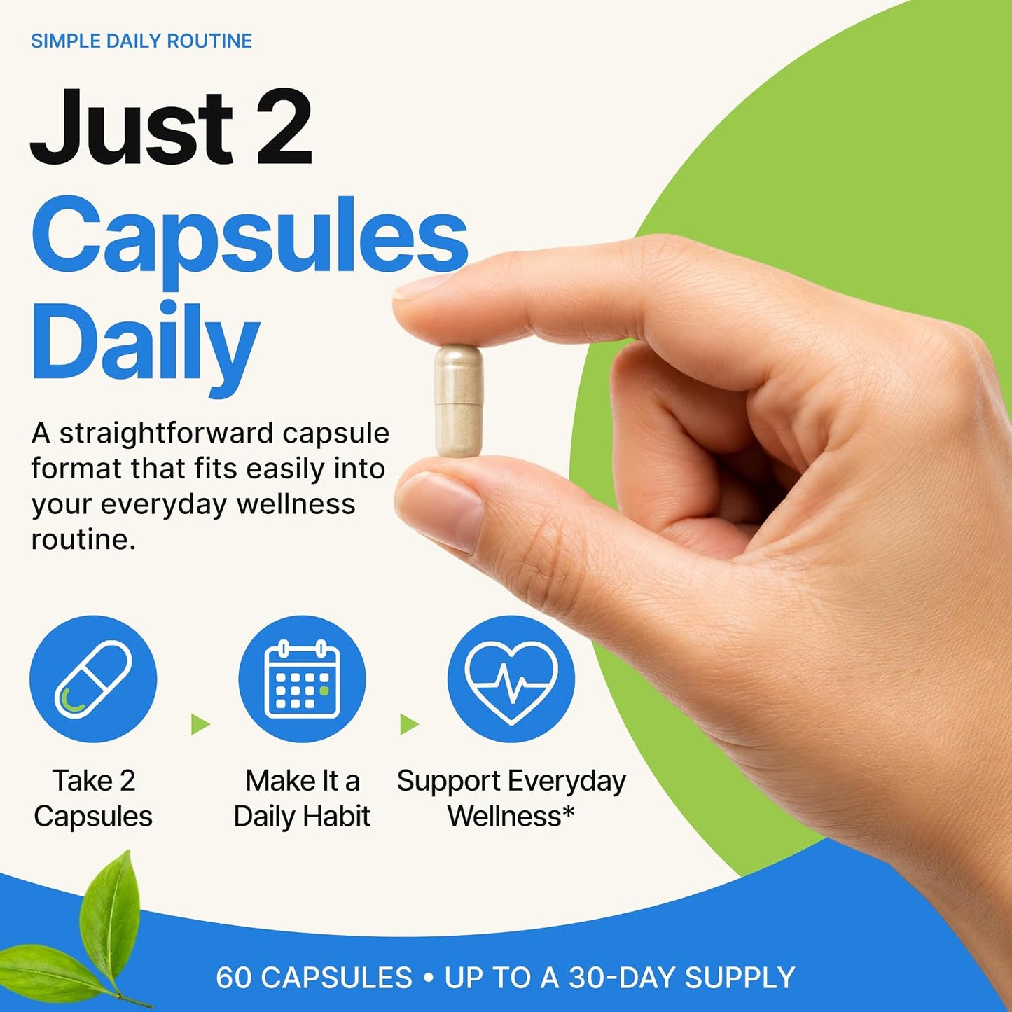 Cholesterol Supplement - All-Natural Ingredients to Support Normal Colesterol Levels. Supports Optimal Circulation. 60 Capsules