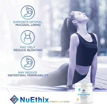 NuEthix Formulations Detoxification and Gut Support Supplement Bundle of Opti-Pure, 30 Servings and Bloat-Eaze, 60 Servings