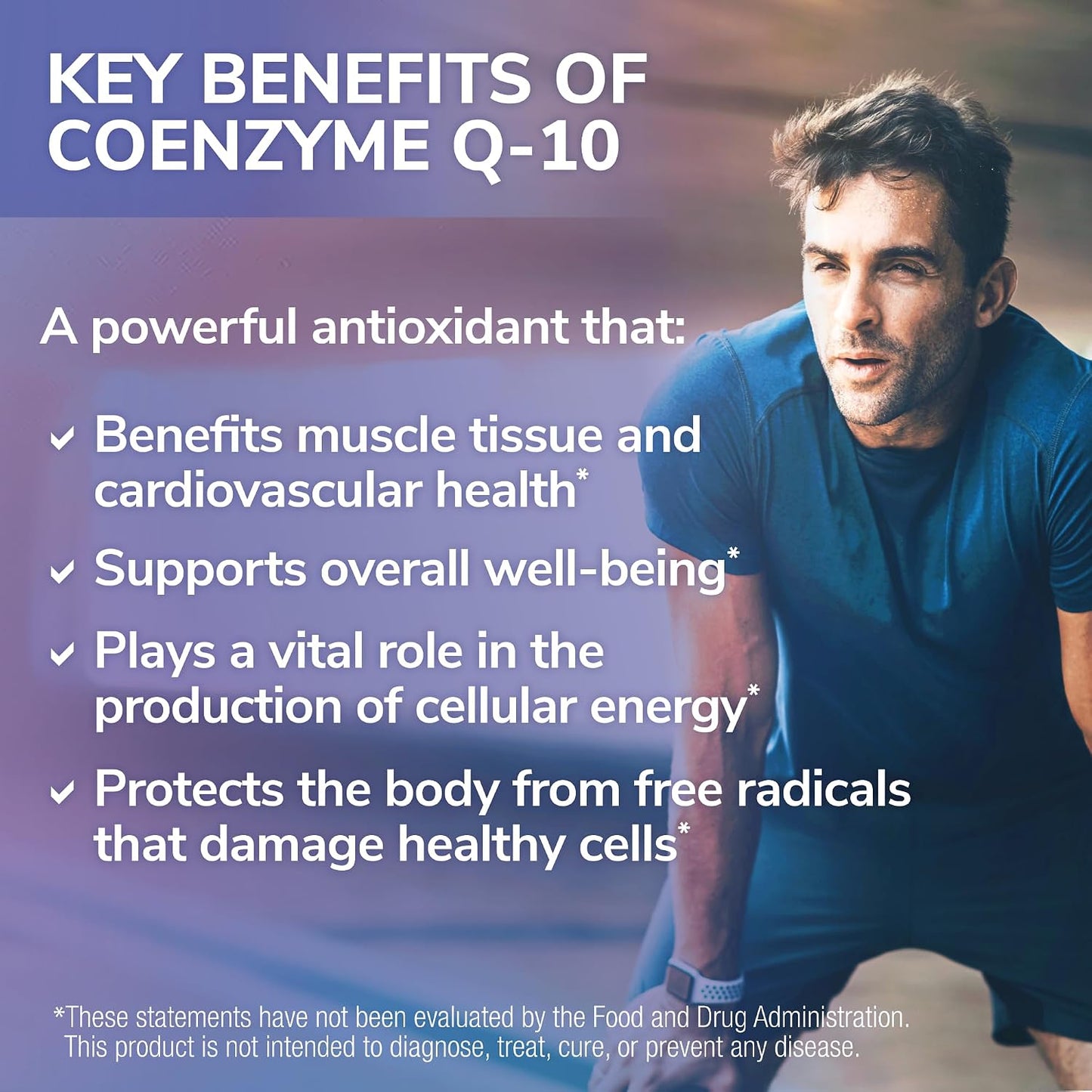 CoQ10 Pro, Coenzyme Q10 for Heart Health, Muscle Health and Cellular Energy Production, Antioxidant Supplement for Optimal Cardiovascular Health Support, Hypoallergenic, CoQ10 300mg, 60 Capsules