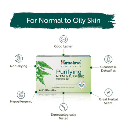 Himalaya Nourishing Cream & Honey Cleansing Bar Soap, 4.41 oz, 6 Pack