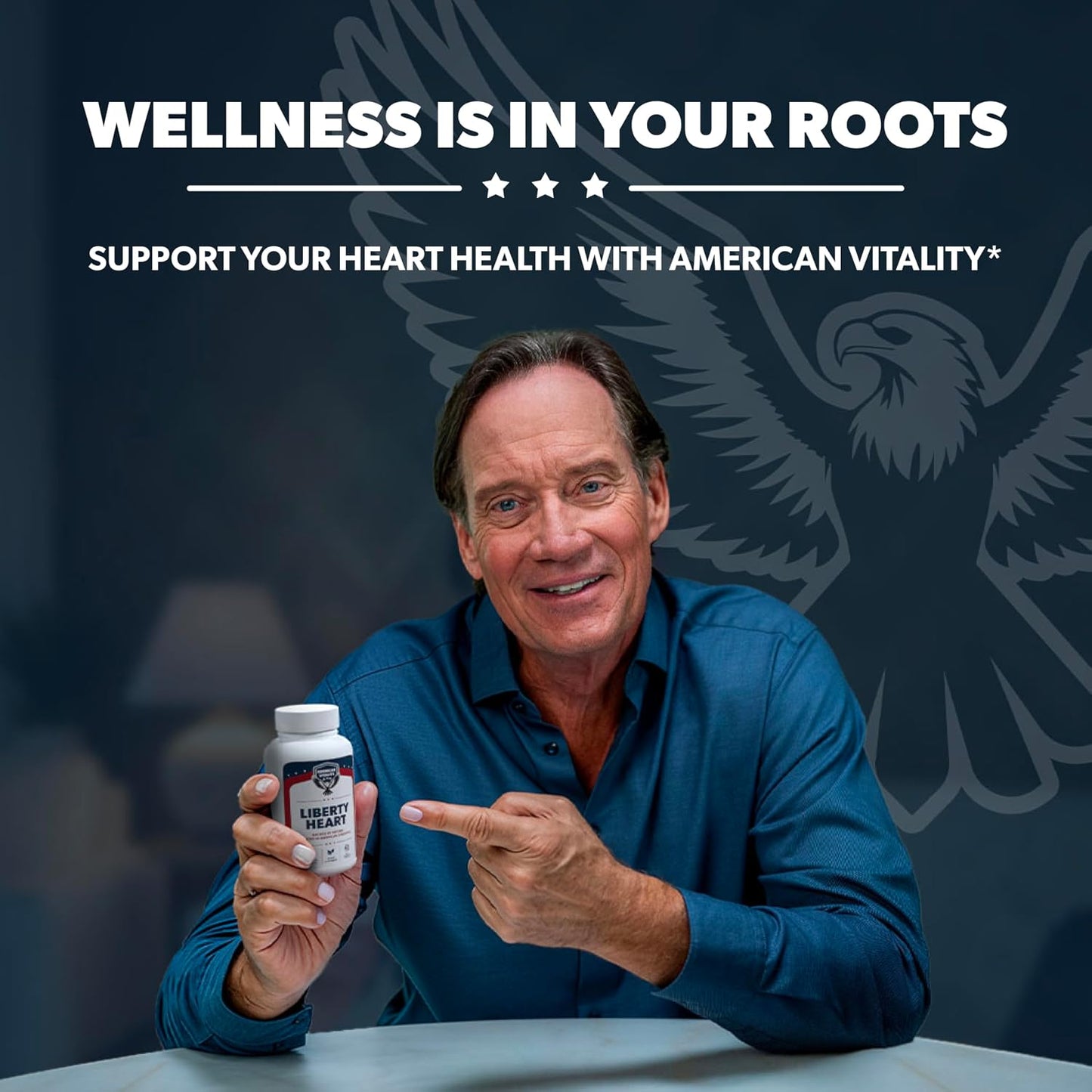 Liberty Heart | Heart Health Supplements | Supports Healthy Cholesterol Levels, Supports Heart Wellness, Berberine, Citrus Bergamot, 30 Days Supply, 60 Capsules