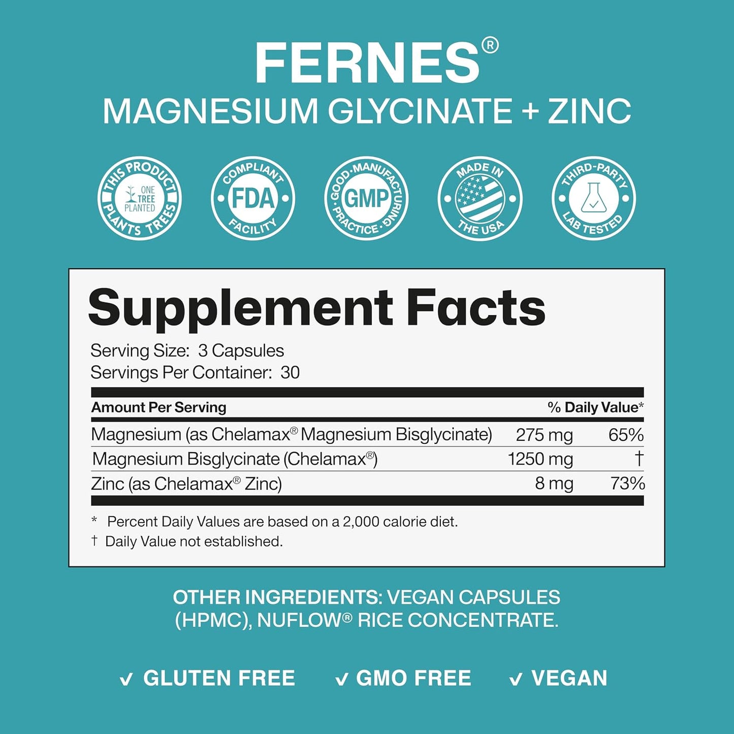 Collagen + Magnesium Glycinate 1250mg