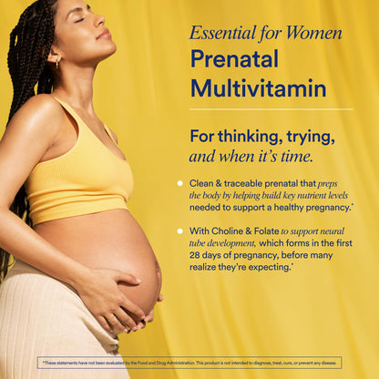 Ritual Prenatal Multivitamin and Gut Duo Supplements with Prenatal Vitamins and Synbiotic+
