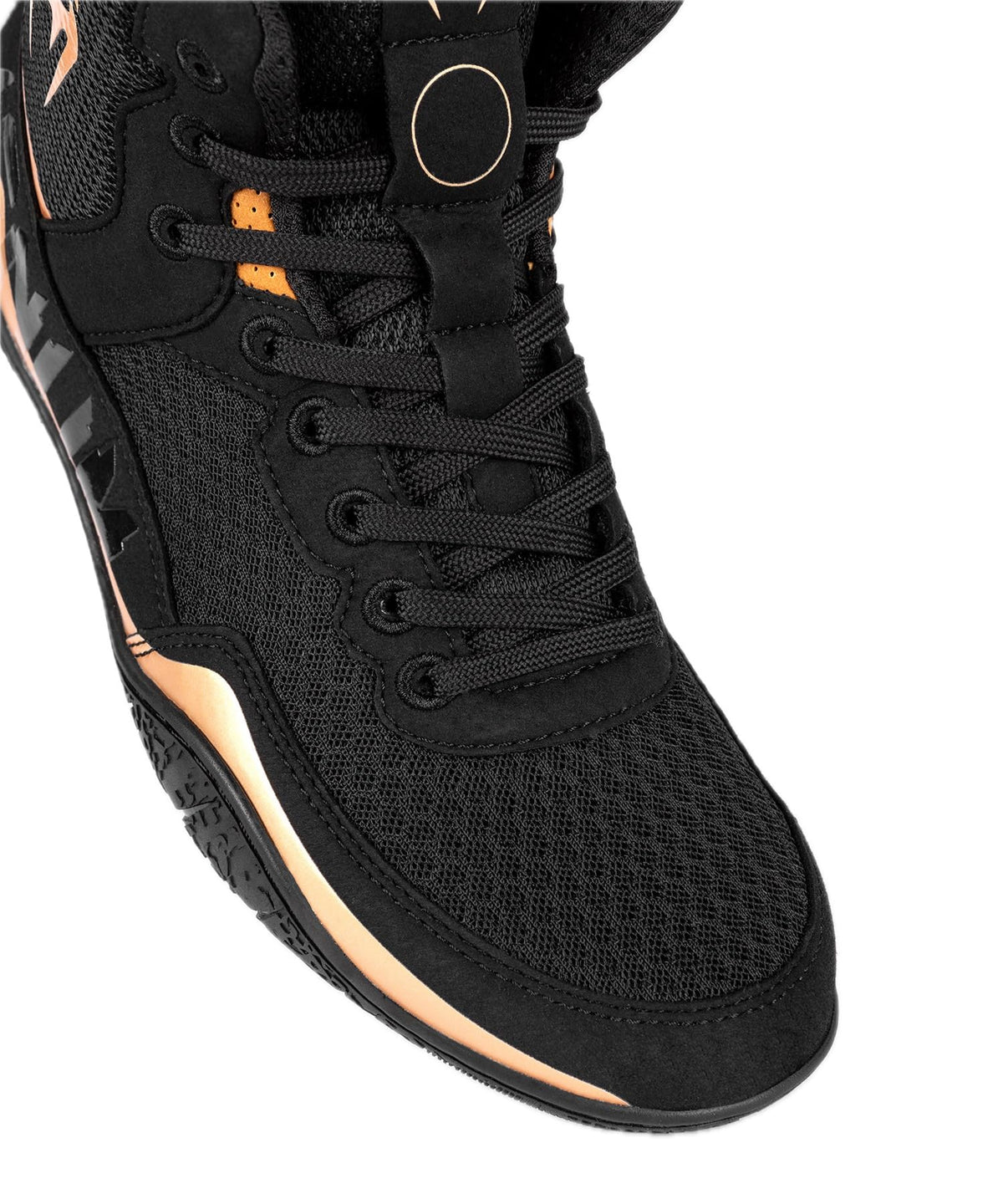 Venum Men's Women's Wrestling Boxing Elite Shoe - Black/Bronze