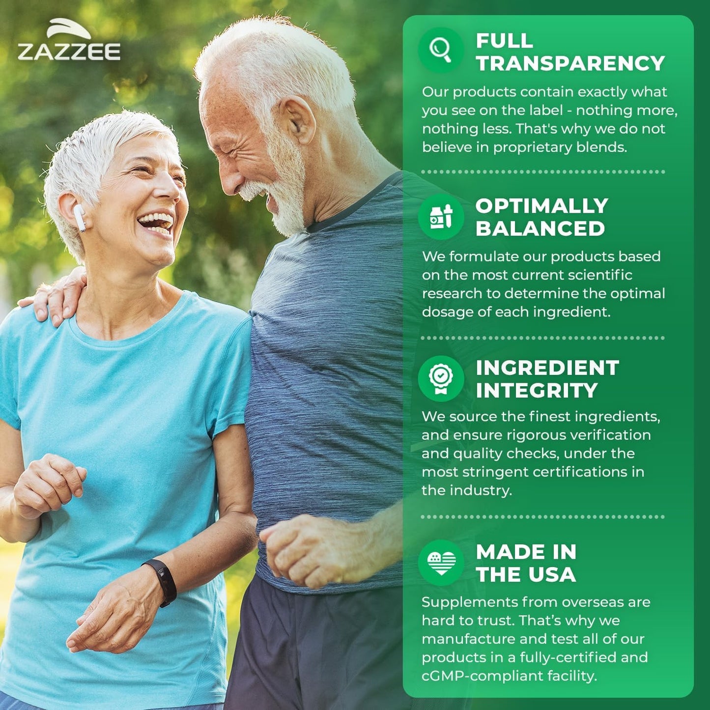 Zazzee USDA Organic Bacopa 30:1 Extract, 50% Bacosides, 120 Vegan Capsules, 4 Month Supply, Bacopa Monnieri, Cognitive, Brain & Memory Support, Non-GMO, Organic Herbal Supplement, Made in the USA