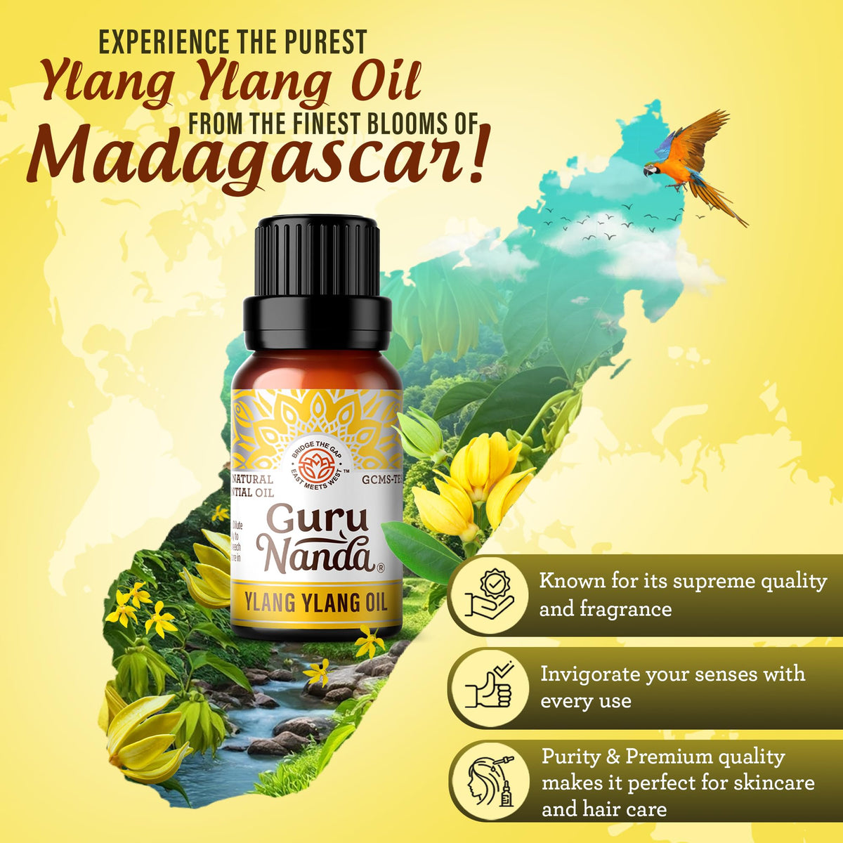 GuruNanda Frankincense Essential Oil, Pure & Natural, 2x15 mL