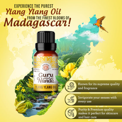 GuruNanda Frankincense Essential Oil, Pure & Natural, 2x15 mL