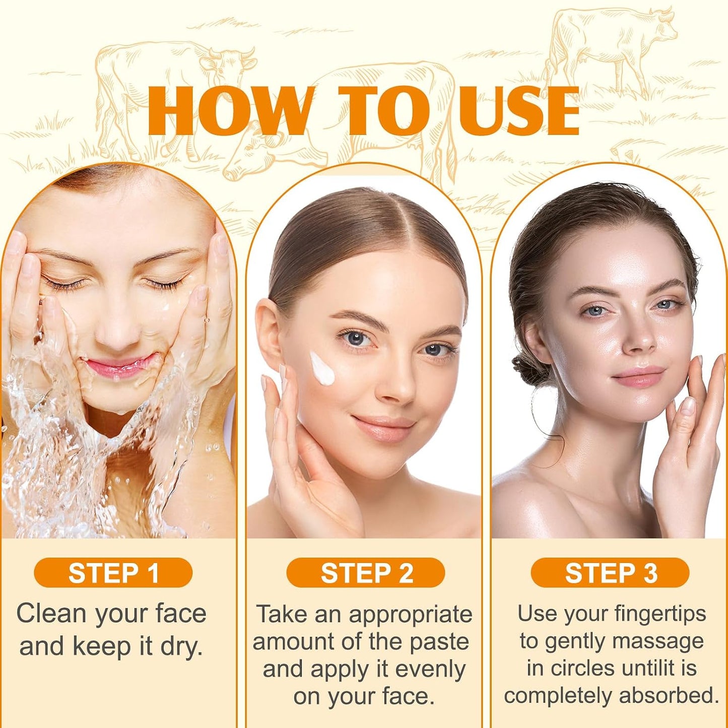 HUYEHF Beef Tallow for Skin, Beef Tallow and Honey Balm for Skin & Face Deeply Nourishing Face Body Moisturizer, for Dry Care & Anti-Aging- 60g