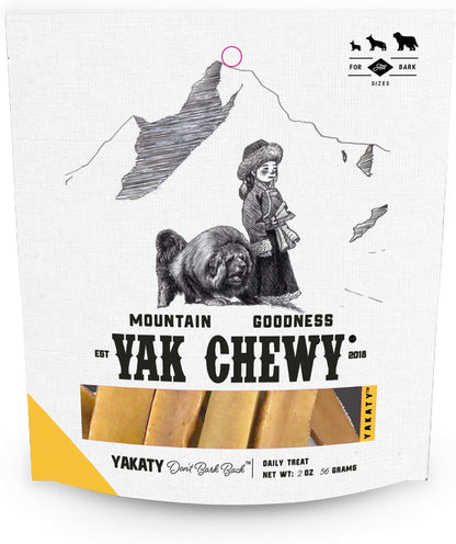Yak Chewy 2oz Travel Size Natural Himalayan Goodness Dog Chew