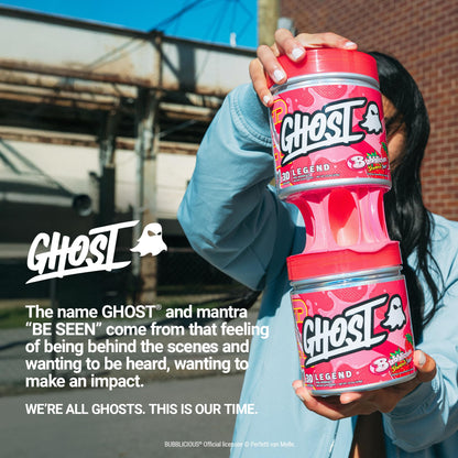 GHOST Legend Pre Workout Powder, Sonic Cherry Limeade - 30 Servings – Pre-Workout for Men & Women with Choline, L-Citrulline, & Beta Alanine for Energy & Focus