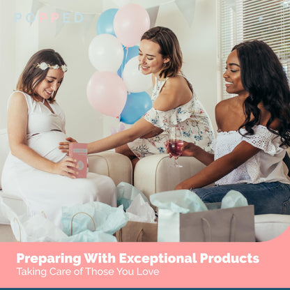 Popped Peri Bottle for Postpartum Care | Portable Bidet | Spray Bottle for Pain Relief, Tears
