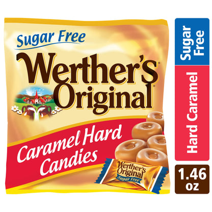 Werther's Original Sugar Free Hard Candies 1.46 Oz (3 Pack)