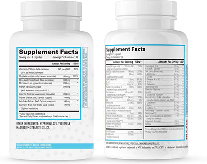 NuEthix Formulations Detoxification and Microbiome Balance Supplement Bundle of Opti-Pure, 30 Servings and Gut Defender+, 90 Servings