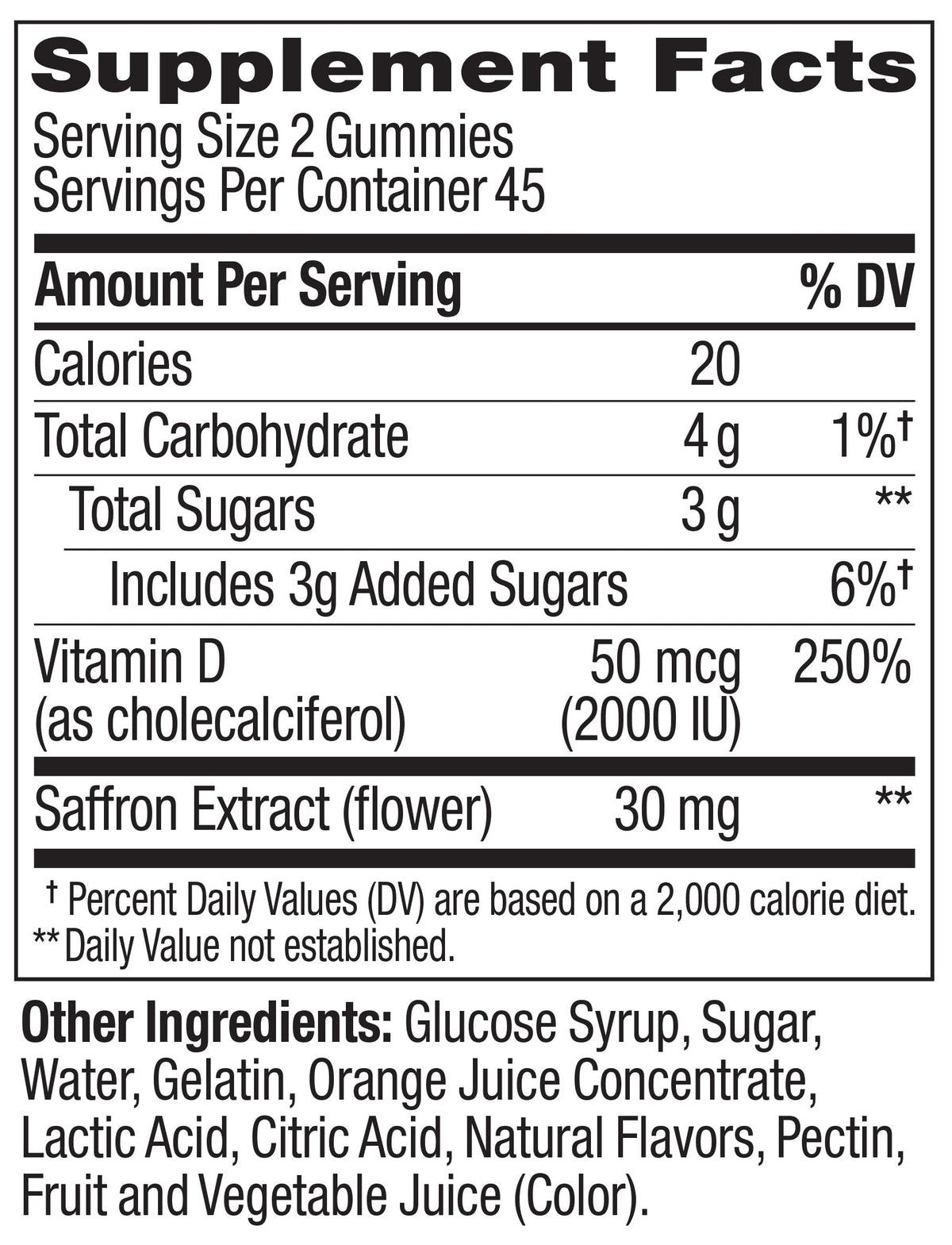 OLLY Hello Happy, Mood Support Gummies for Adults*, Vitamin D - 60 Count