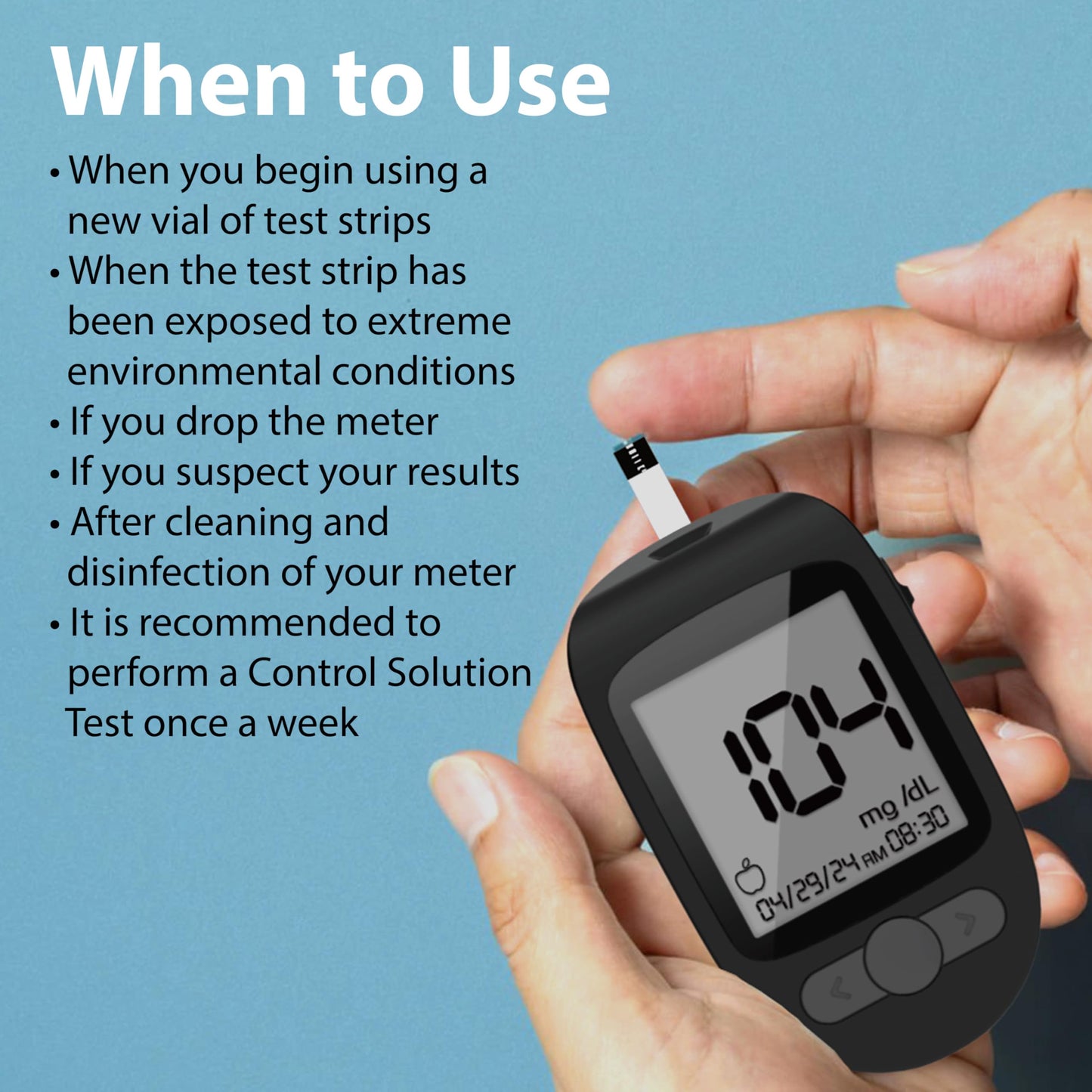 TRUENESS Level 1 Control Solution | Solution for Use with TRUENESS Blood Glucose Test Strips and Meter, Use to Confirm Glucose Testing System Works Correctly