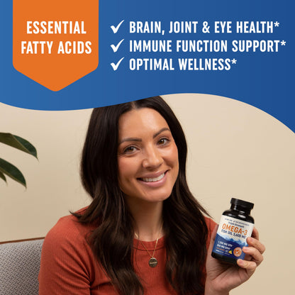 Triple Strength Omega 3 Fish Oil | 3600 mg EPA & DHA | Over 2100mg of Omega 3 Fatty