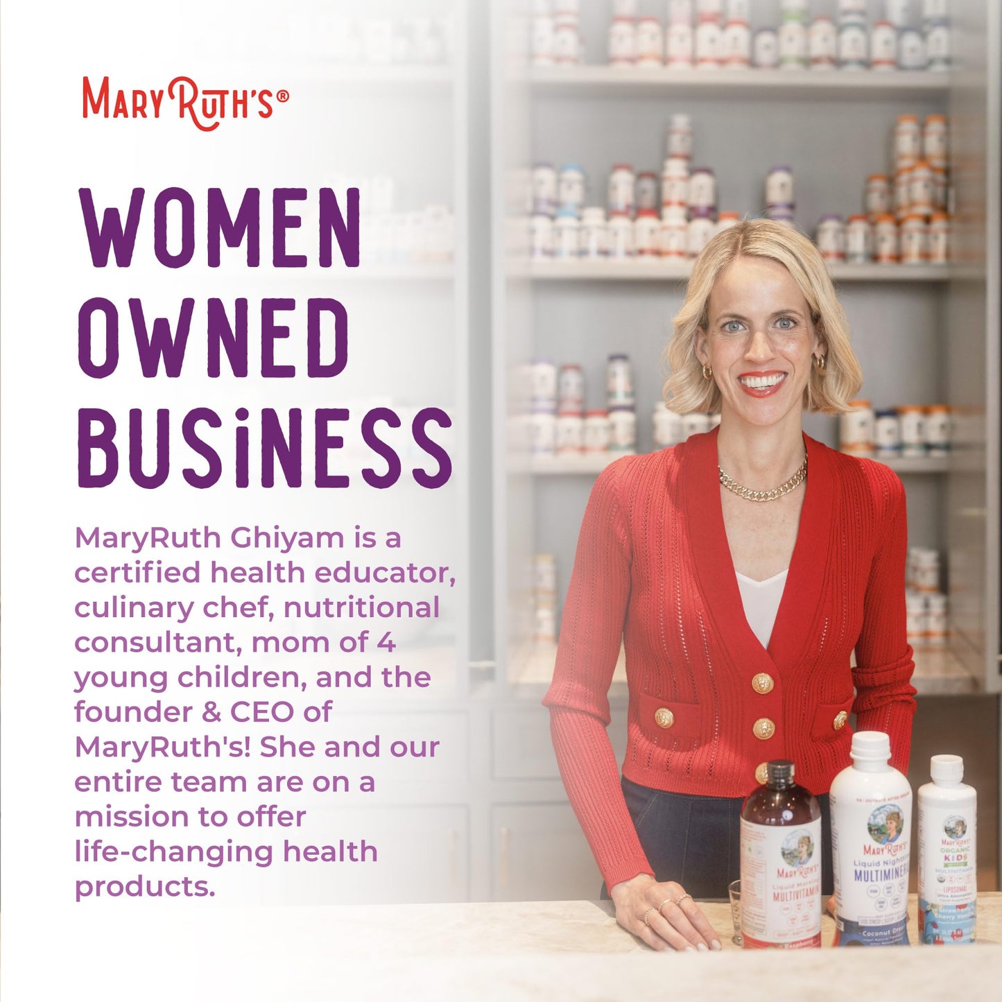 MARYRUTH'S Elderberry Liquid Drops for Adults & Kids | Immune Support | Antioxidant | 150mg Elderberry Extract | USDA Organic | CLP Purity Award | Sugar Free | Vegan | Non-GMO | Gluten Free | 1 oz