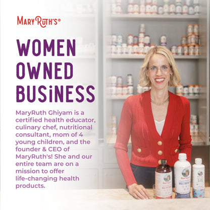 MARYRUTH'S Elderberry Liquid Drops for Adults & Kids | Immune Support | Antioxidant | 150mg Elderberry Extract | USDA Organic | CLP Purity Award | Sugar Free | Vegan | Non-GMO | Gluten Free | 1 oz
