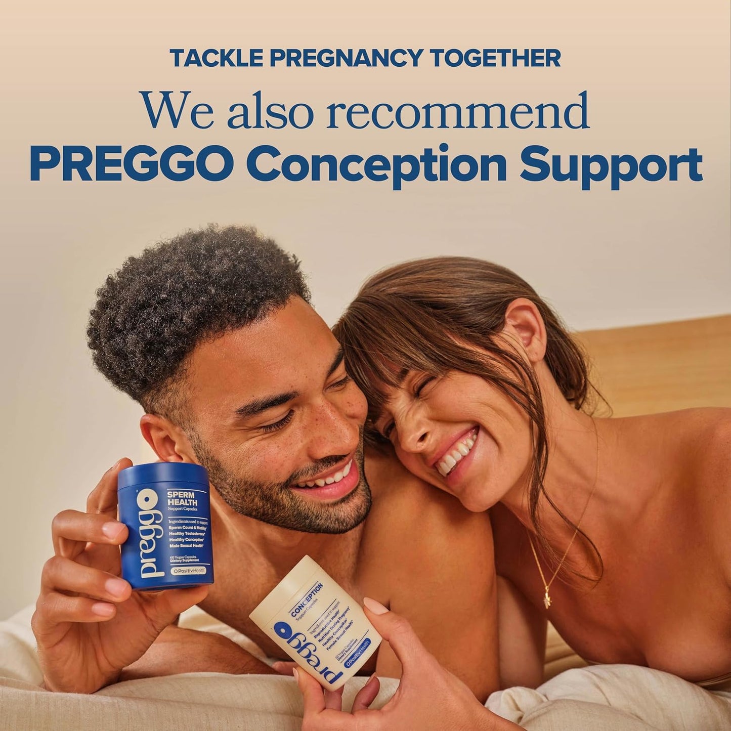 PREGGO Sperm Health Support for Improved Sperm Count – 30-Day Supply