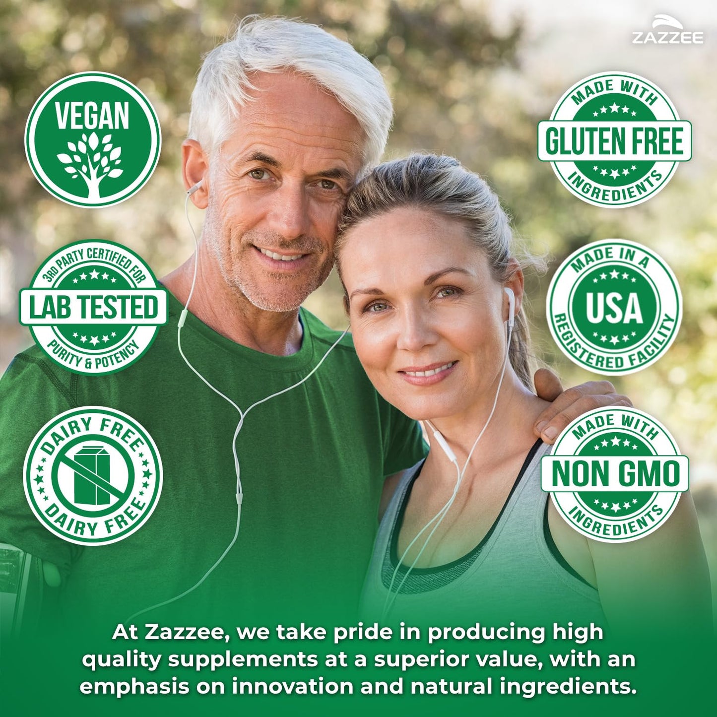 Zazzee USDA Organic Bilberry 20:1 Extract, 120 Vegan Capsules, 4 Month Supply, Vaccinium Myrtillus, Eye Health, Vision & Antioxidant Support, All-Natural, Non-GMO, Made in the USA