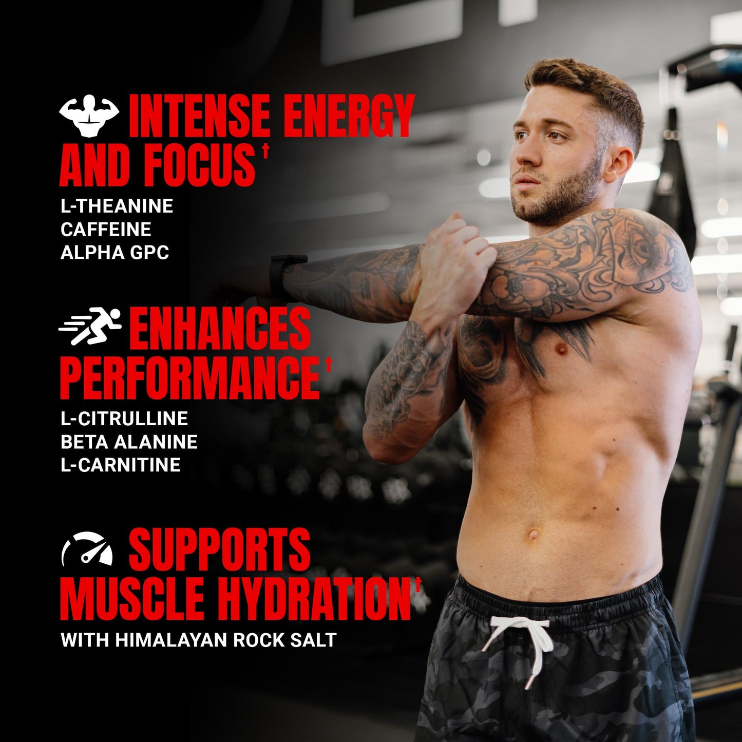 ProSupps Mr. Hyde Nightmare Pre Workout Powder with Caffeine & Beta Alanine - Preworkout for Intense Energy, Mental Focus & Performance - Gym & Fitness Supplements (Black N' Blueberry, 30 Servings)