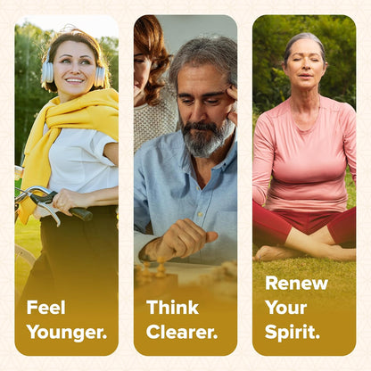 Genesis Revival - Shilajit, Lion's Mane & 8 Sacred Botanicals | Nourish the Pineal Gland for Energy, Mental Clarity, Graceful Aging & a Return to Your Eden State, 60 Count