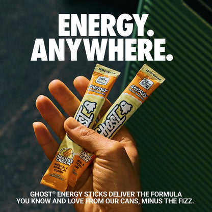 GHOST Sugar-Free Energy Drink Packets, Welch's Grape - 200mg of Natural Caffeine, Daily Vitamins & More, No Artificial Colors - Pre-Workout Energy Drink Mix - 24 On The Go Sticks