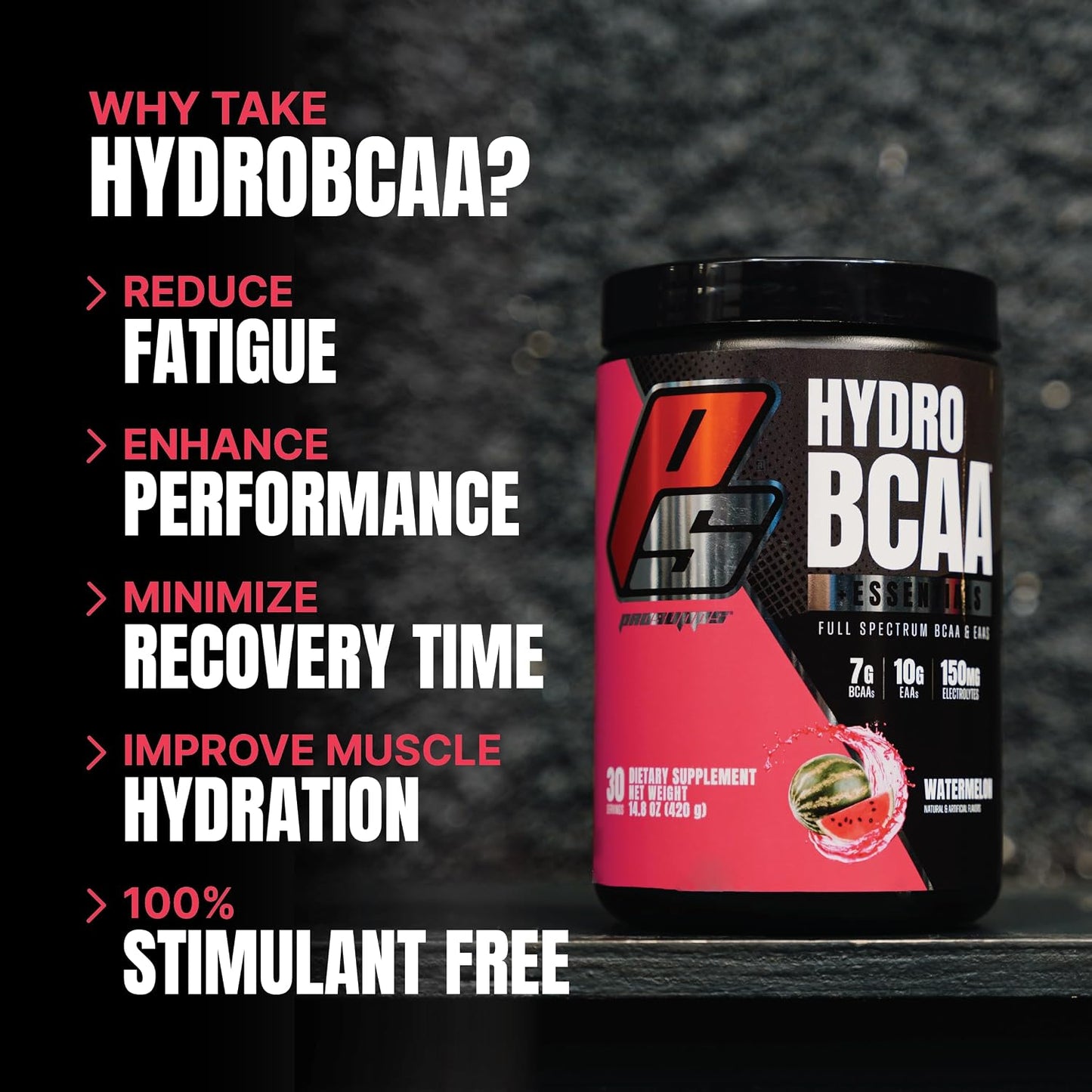 ProSupps Mr. Hyde Signature Series Fruit Punch and HydroBCAA+Essentials Watermelon Bundle