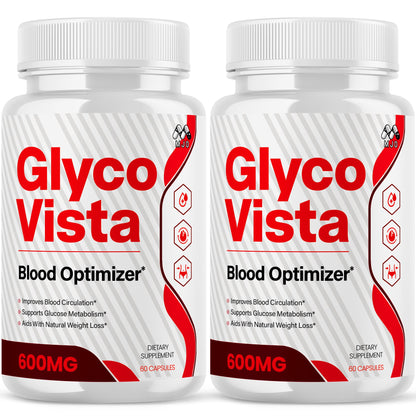 Glyco Vista Capsules, GlycoVista Blood Optimizer Supplement (60 Capsules)