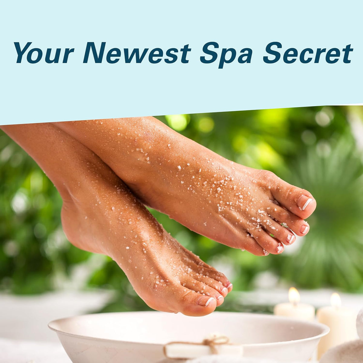 Soothing Tea Tree Oil Foot Soak with Stem Cell and Epsom Salt, 16 oz by M3