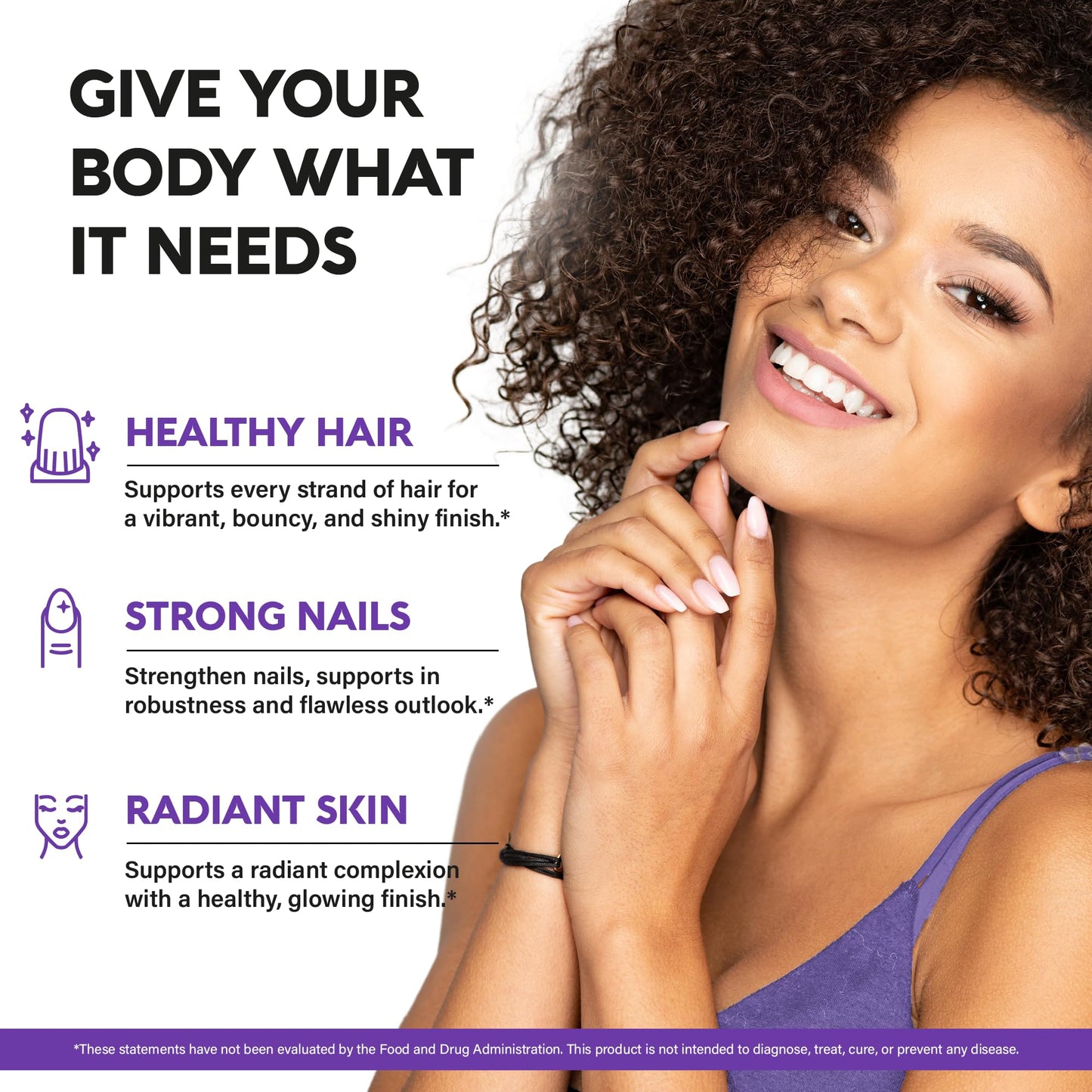 Liquid Biotin & Collagen 60,000 mcg - Vitamins for Hair Growth Support - Extra Strength Drops for Women & Men - Liquid Collagen Supplement - Strong Nails & Healthy Skin - Raspberry Flavor, 2 Fl Oz